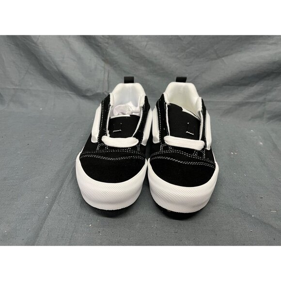 Vans Kids Knu Skool Sneakers Stripe Black White Size 1 NEW NO BOX! - Picture 3 of 11